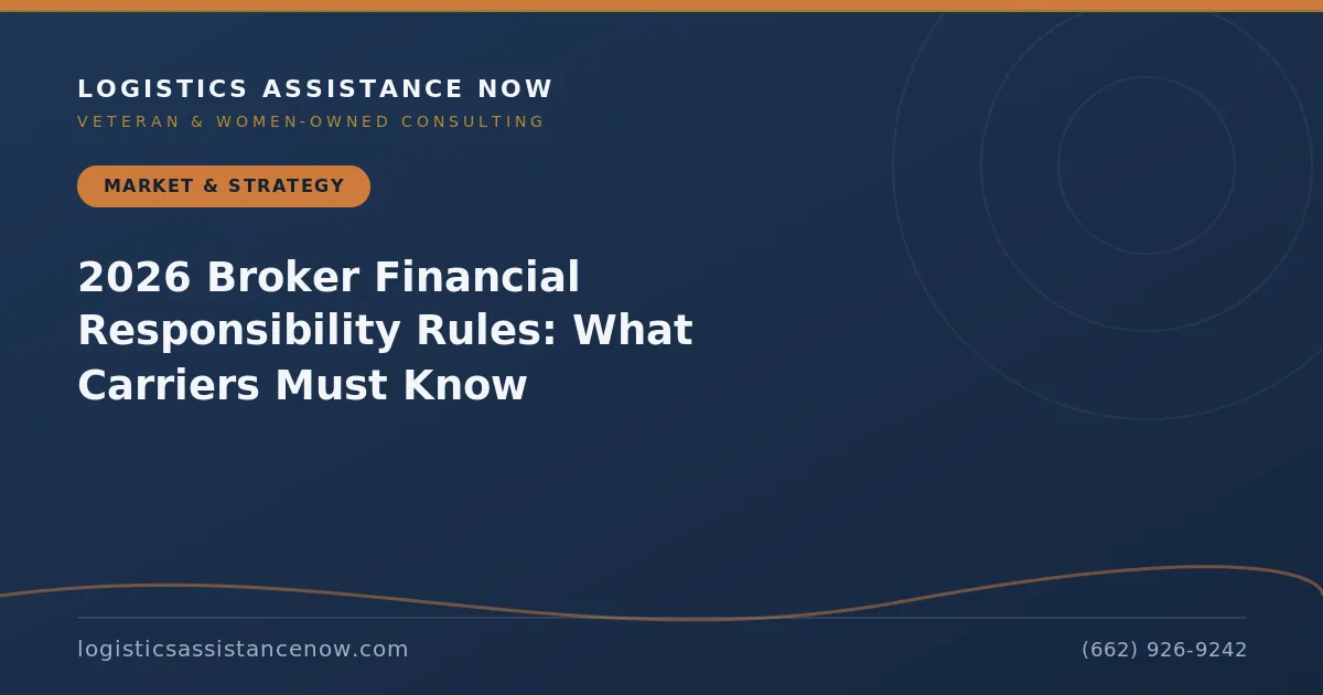 2026 Broker Financial Responsibility Rules Explained